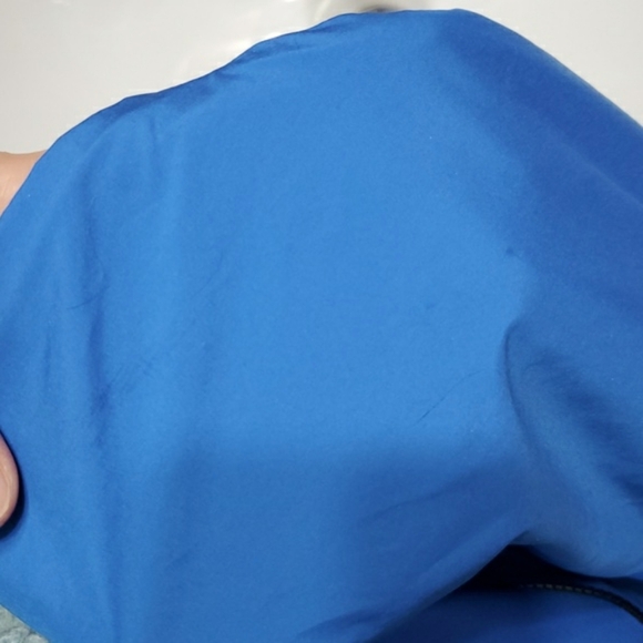 PINK Victoria's Secret Lightweight Jacket. Blue, White, Black. Oversized XS-S. - Picture 7 of 11